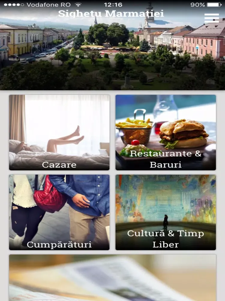 Sighetu Marmatiei CityApp iPad  Ekran Görüntüleri