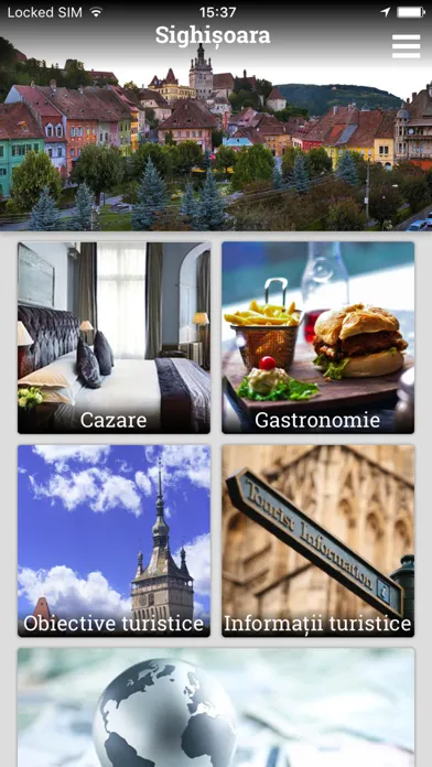 Sighisoara CityApp سکرین شاٹس