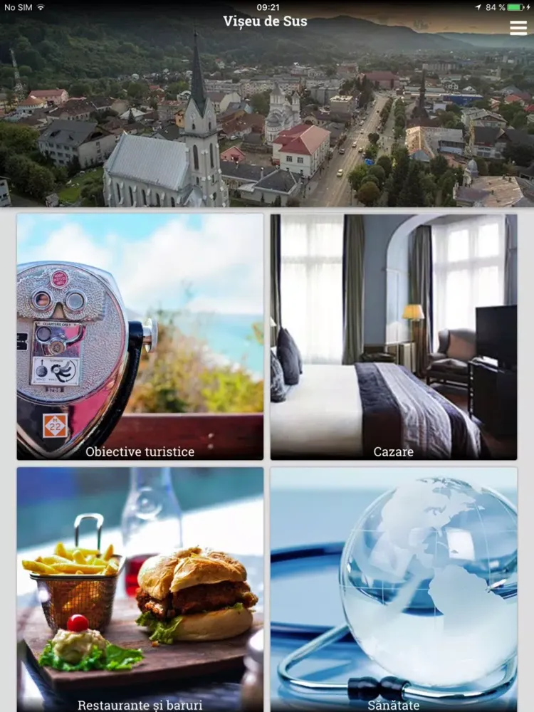 Capturas de tela do Viseu De Sus CityApp iPad 