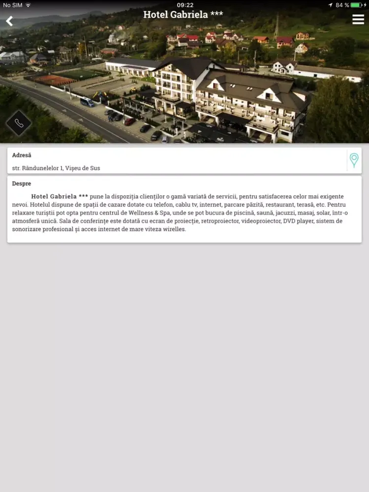 Capturas de tela do Viseu De Sus CityApp iPad 