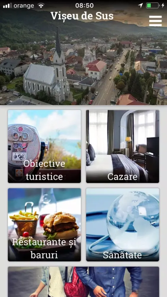 Capturas de tela do Viseu De Sus CityApp