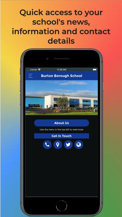 Capturas de pantalla de Burton Borough School