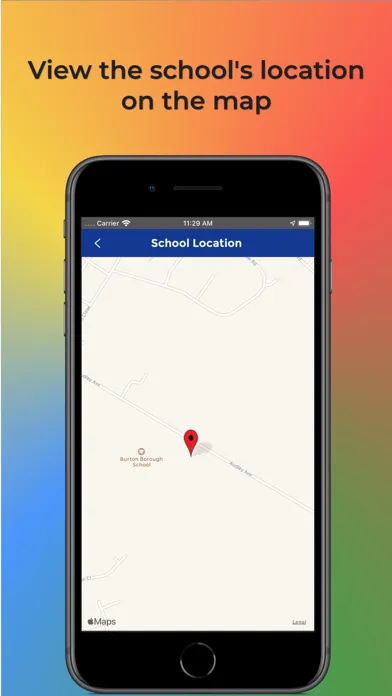 Capturas de pantalla de Burton Borough School