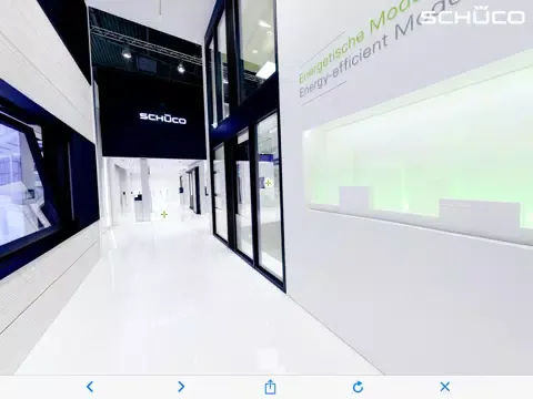 Capturas de tela do Schüco 360° Viewer iPad 