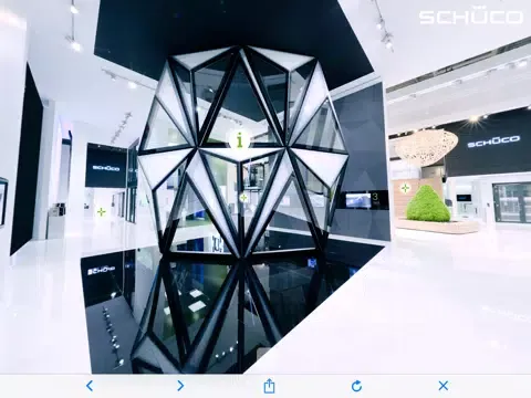 Capturas de tela do Schüco 360° Viewer iPad 