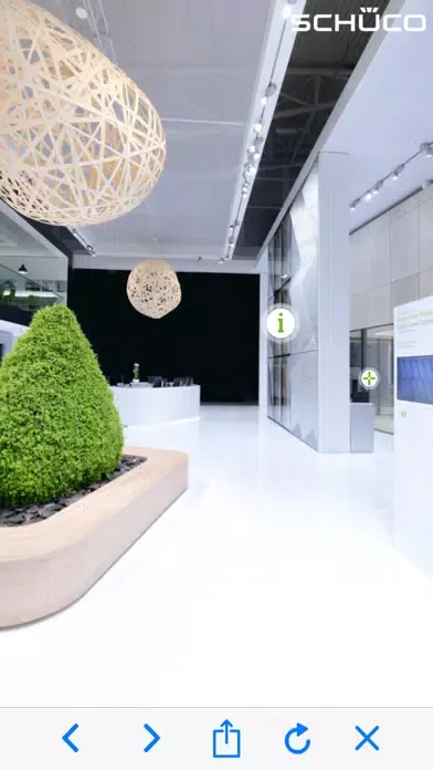 Capturas de tela do Schüco 360° Viewer