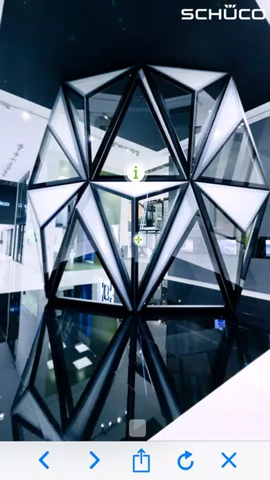 Capturas de tela do Schüco 360° Viewer
