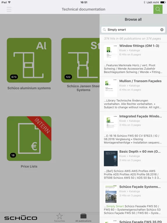 Docu Center iPad  Screenshots