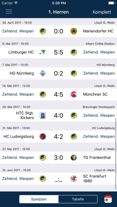 Capturas de pantalla de Wespen Hockey