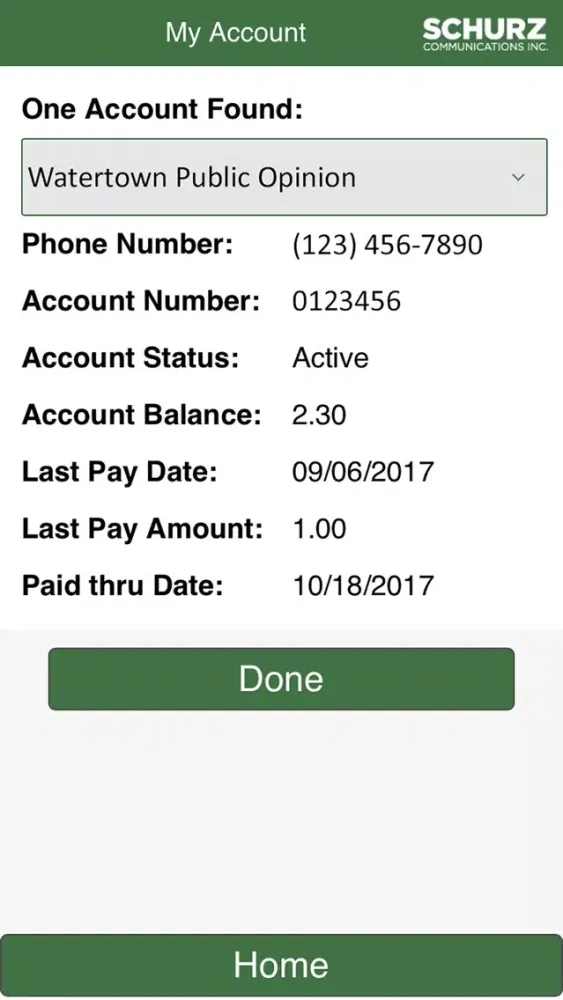 My PO Connect سکرین شاٹس