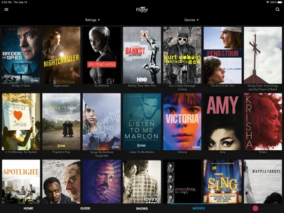 Flight Video iPad  Screenshots