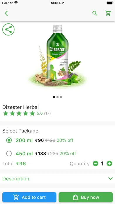 Capturas de tela do Schwabe India - Homeopathy