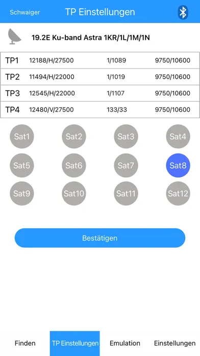 Schwaiger Satfinder Screenshots