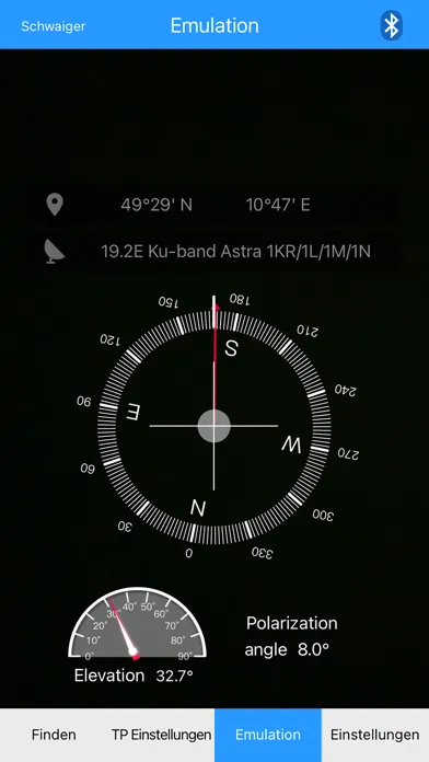 Schwaiger Satfinder Screenshots
