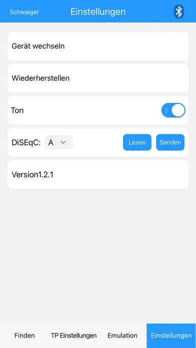 Schwaiger Satfinder Screenshots