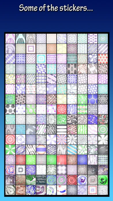 Sheer Abstractions Stickers Screenshots