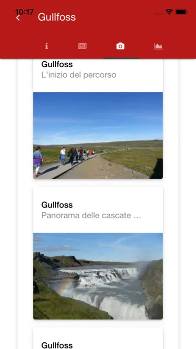 Capturas de tela do Iceland hikes and trails!