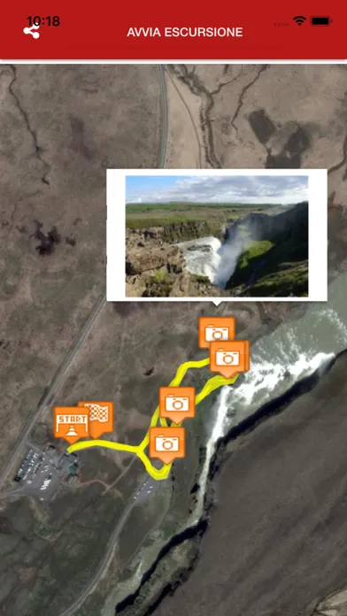 Capturas de tela do Iceland hikes and trails!