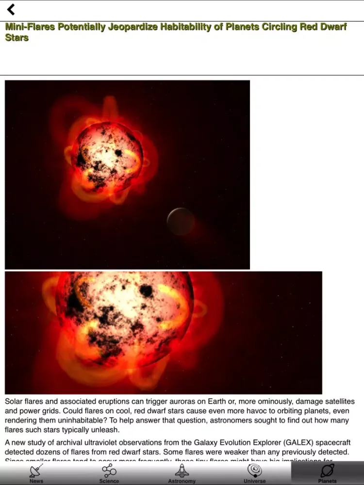 Predictions About The Universe iPad 应用截图