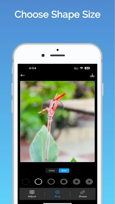 Screenshot di Photo editor with magnifier