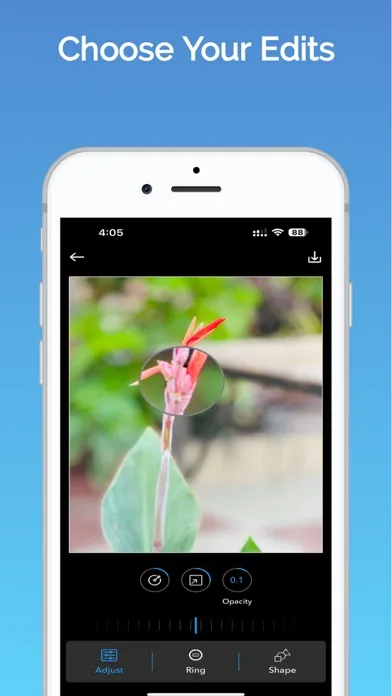Screenshot di Photo editor with magnifier