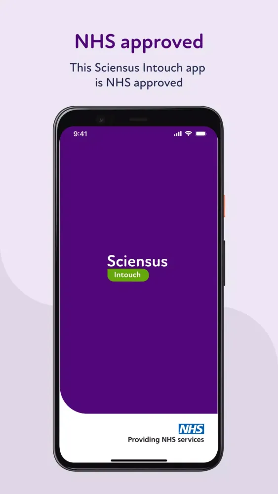 Capturas de tela do Sciensus Intouch