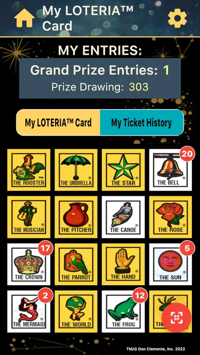Ảnh chụp màn hình của LOTERIA™ Bonus Night 3D