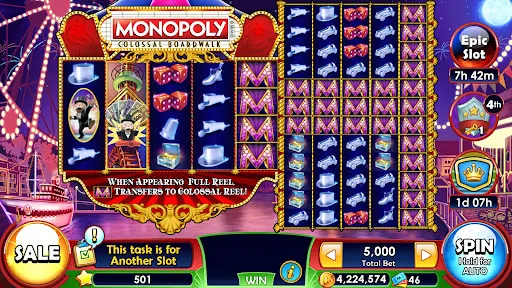 Capturas de pantalla de MONOPOLY Slots - Casino Games