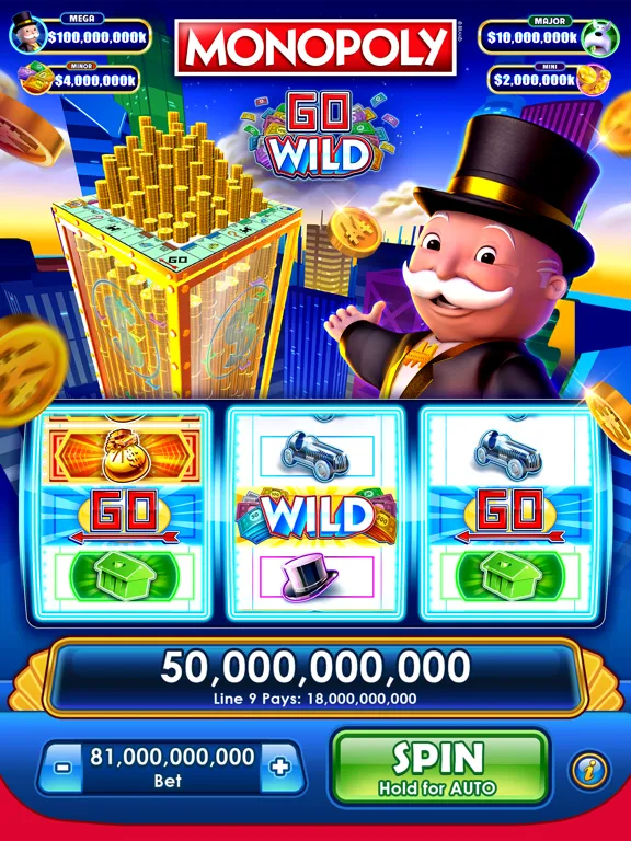 Capturas de pantalla de MONOPOLY Slots Casino: Go Spin iPad 