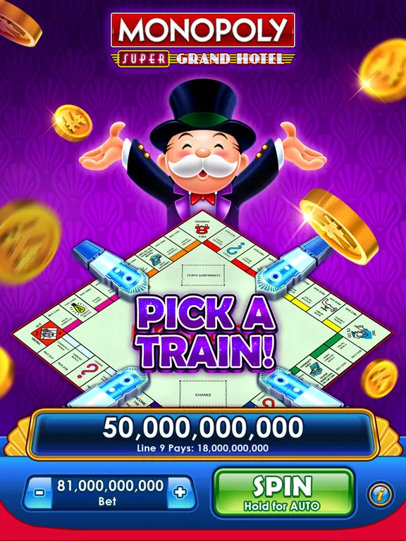 Capturas de pantalla de MONOPOLY Slots Casino: Go Spin iPad 
