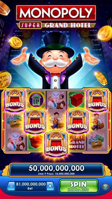 Capturas de pantalla de MONOPOLY Slots Casino: Go Spin