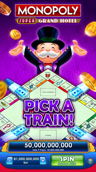 Capturas de pantalla de MONOPOLY Slots Casino: Go Spin