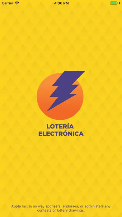 Ảnh chụp màn hình của Lotería Electrónica Oficial