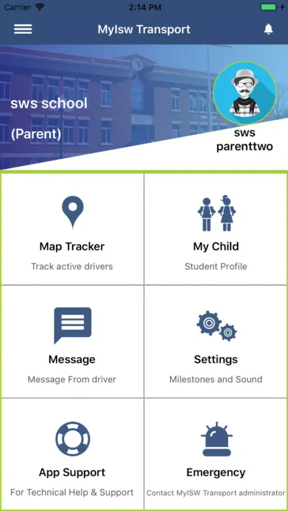 Capturas de pantalla de MyISW Transport