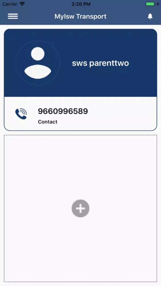 Capturas de pantalla de MyISW Transport