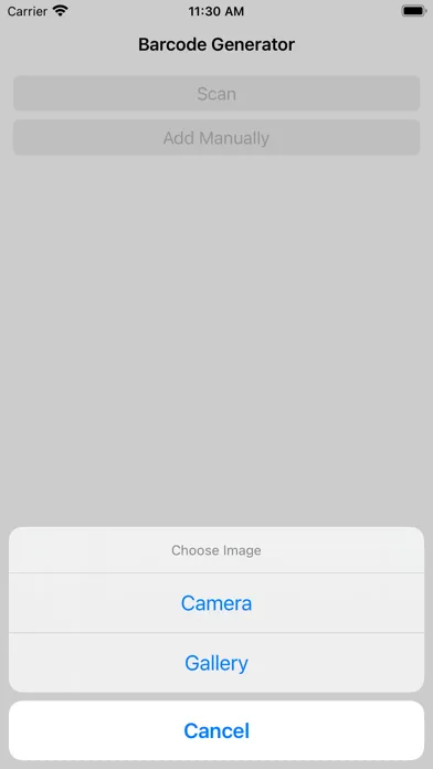 Barcode Generator + 스크린샷