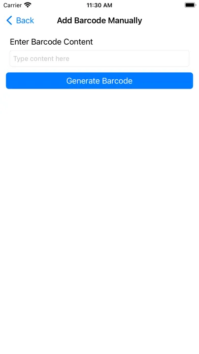 Barcode Generator + 스크린샷