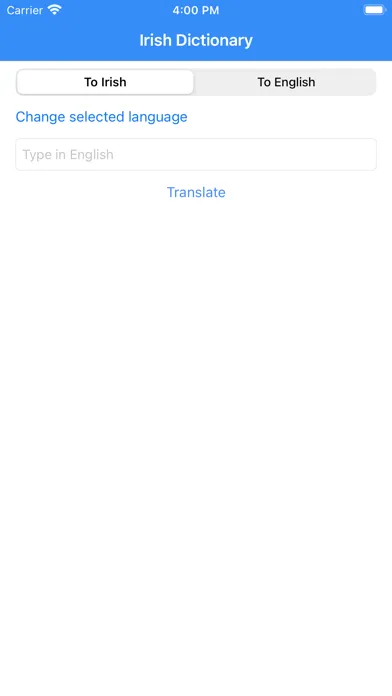 Irish Dictionary Pro Screenshots
