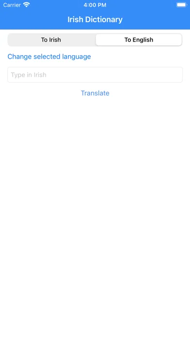 Irish Dictionary Pro Screenshots