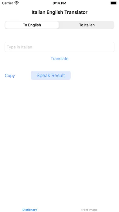 Italian English Translator Pro应用截图