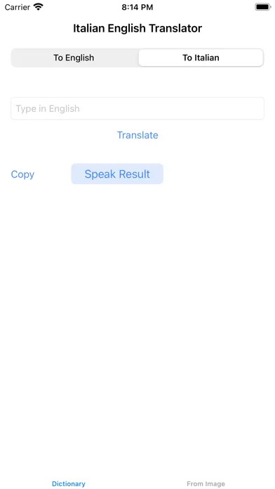 Italian English Translator Pro应用截图