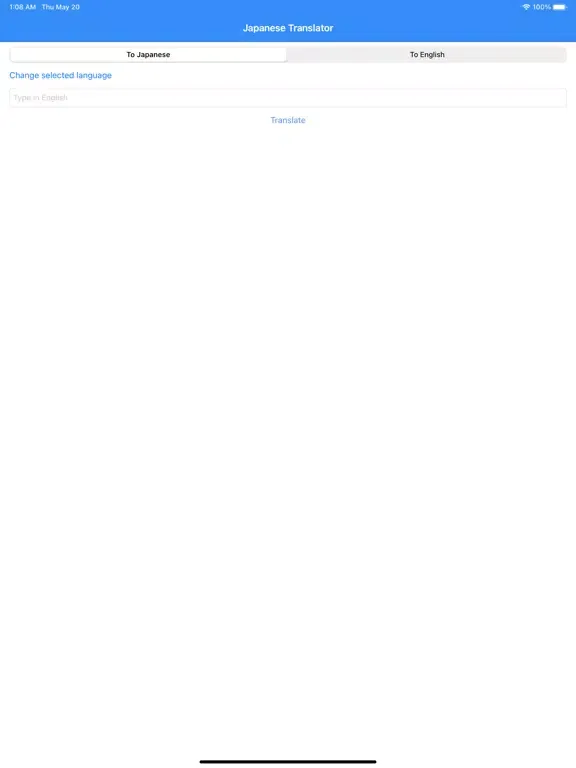 Capturas de pantalla de Japanese Translator Pro iPad 