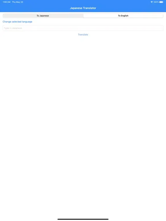 Capturas de pantalla de Japanese Translator Pro iPad 