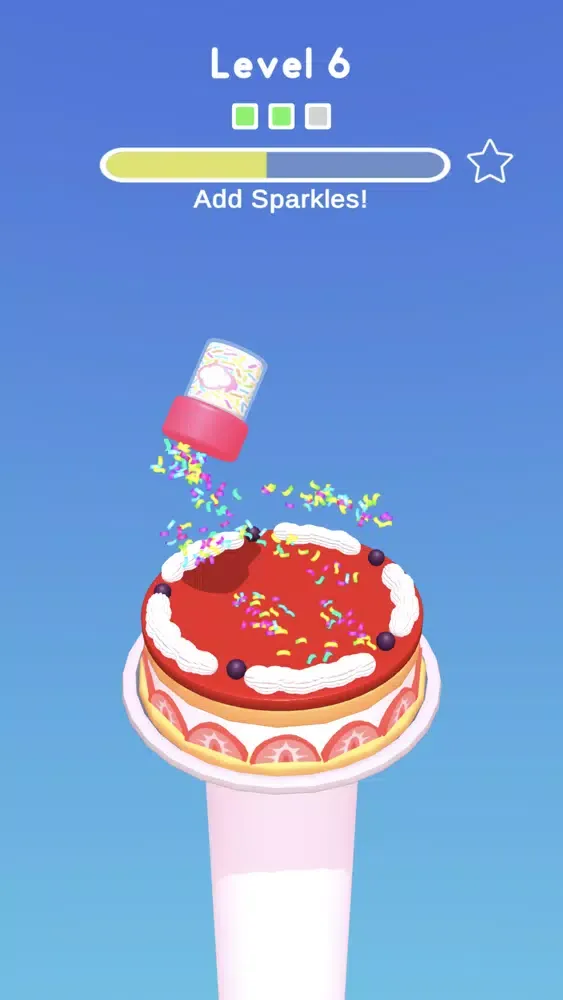 Capturas de tela do Cake Master!