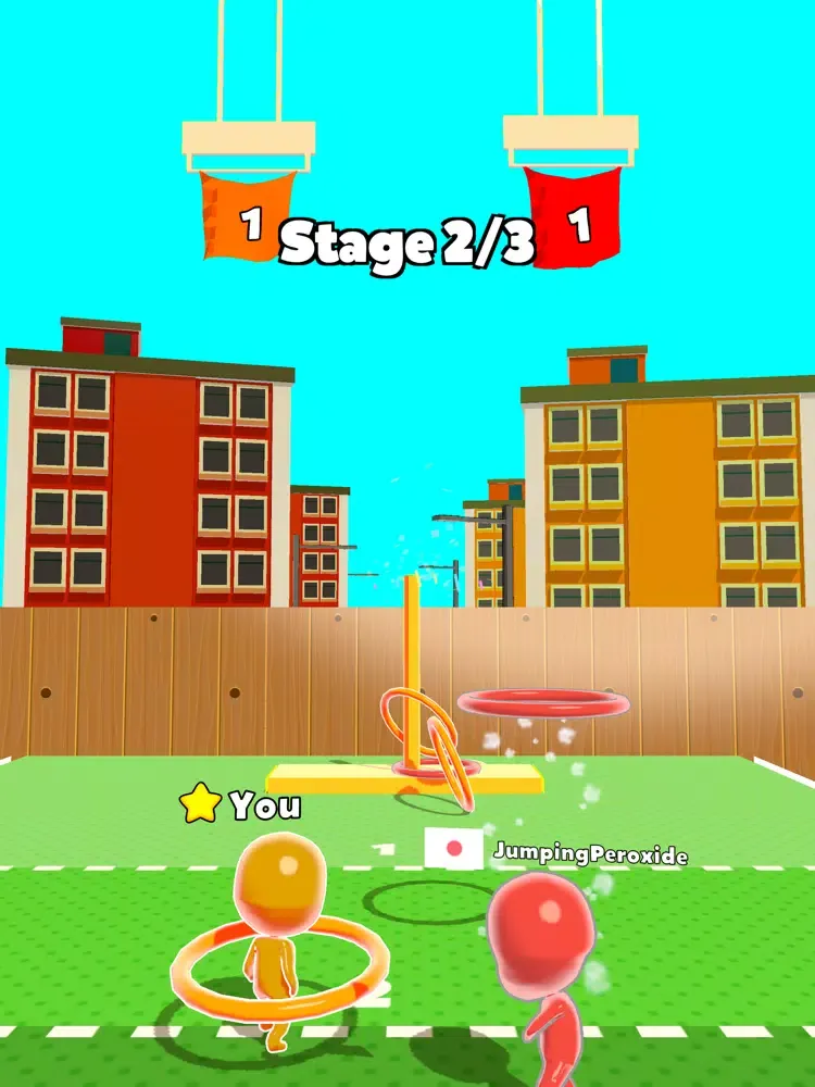 Hoop Duel 3D iPad  স্ক্রিনশট