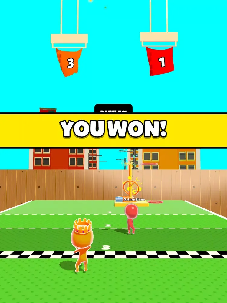 Hoop Duel 3D iPad  স্ক্রিনশট