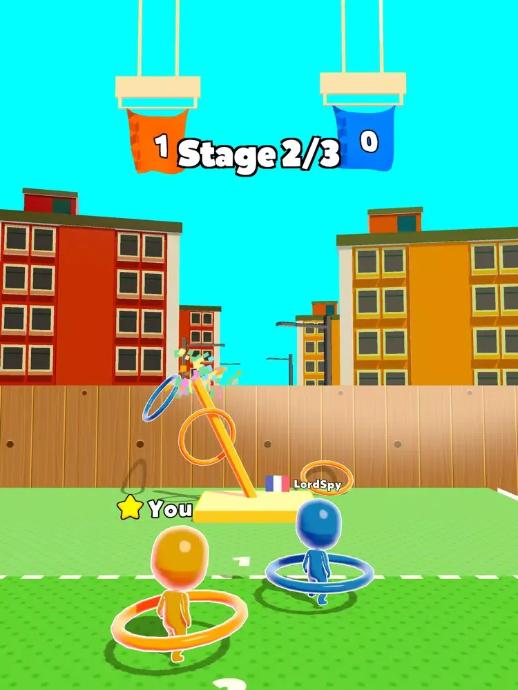 Hoop Duel 3D iPad  স্ক্রিনশট