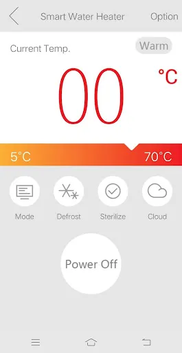 Heat Pump Water Heater Screenshots