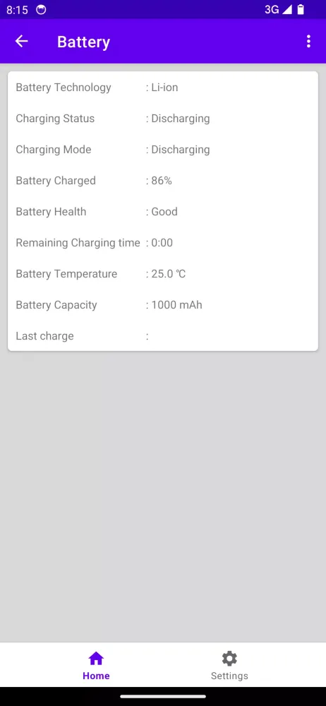 Captures d'écran de Droid Companion - Device Info
