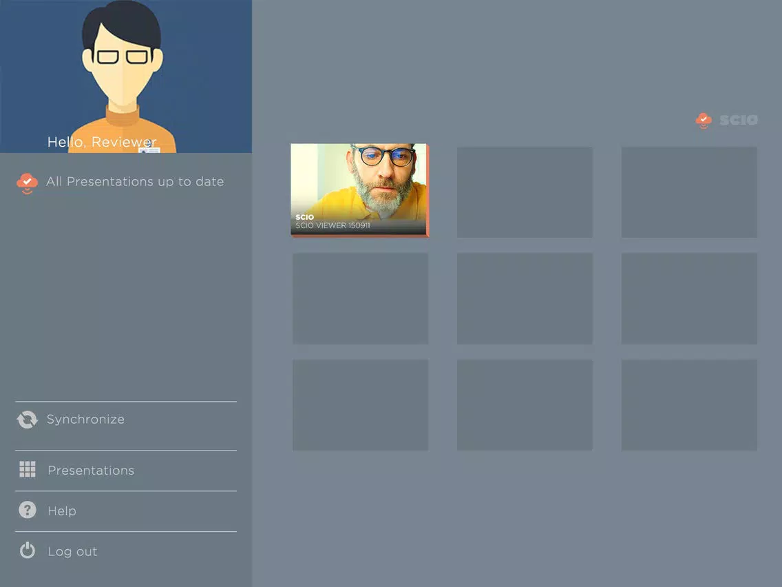 Capturas de pantalla de SCIO Viewer iPad 
